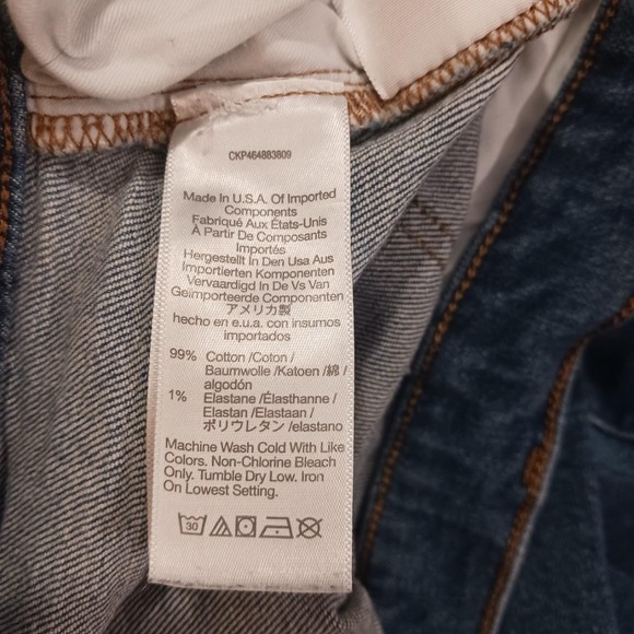 Madewell Perfect Vintage Wide Leg Jeans, size 29 - Picture 5 of 6